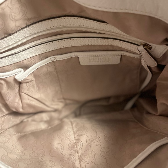 Michael kor leather ombré pink fuchsia/magenta tote. MK - Picture 8 of 9